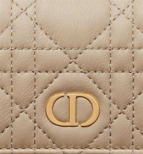 dior capricorn wallet|Dior Caro XS Wallet Natural Supple Cannage Calfskin.